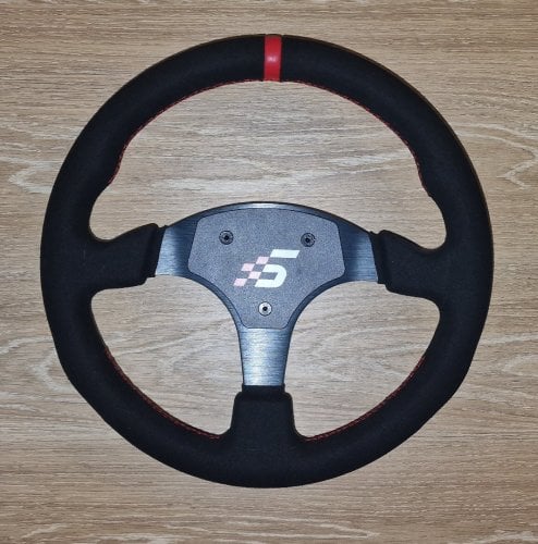 Περισσότερες πληροφορίες για "Simagic Alcantara Round Wheel"