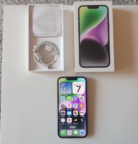 Περισσότερες πληροφορίες για "iPhone 14 128gb  midnight black"
