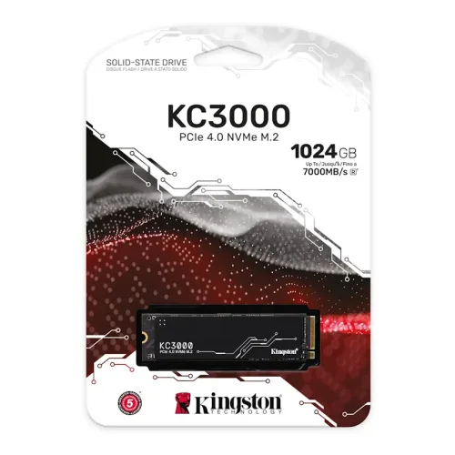 Περισσότερες πληροφορίες για "Kingston Technology KC3000 (1,02 TB GB/PCI Express 4.0)"