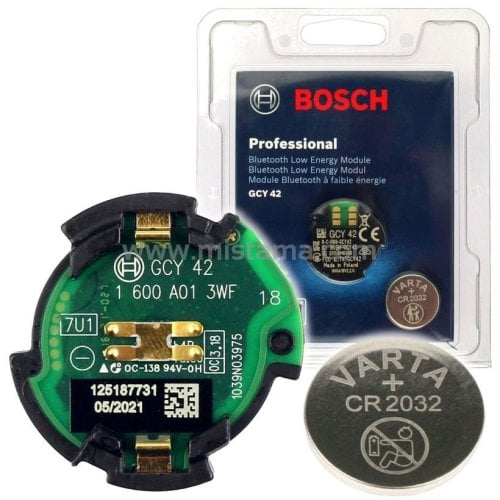Περισσότερες πληροφορίες για "Bosch Pro Bluetooth Connectivity Module GCY-42"