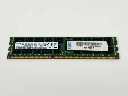 Περισσότερες πληροφορίες για "IBM 47J0136 8GB(1X8GB) PC3L-10600 DDR3 1333MHZ zj"