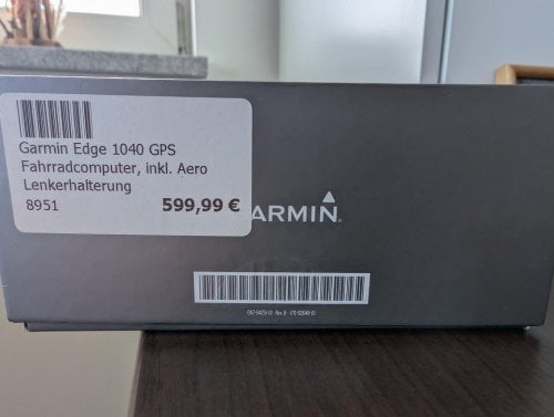 Περισσότερες πληροφορίες για "Garmin Edge 1040 GPS"