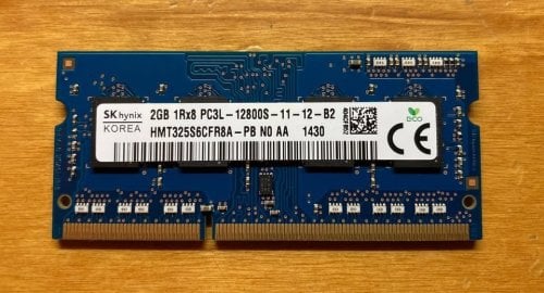 Περισσότερες πληροφορίες για "Hynix Sodimm DDR3 2GB"
