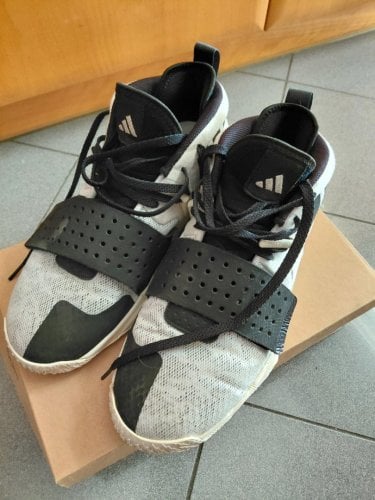 Περισσότερες πληροφορίες για "adidas Performance Dame 8 Extply Λευκό - Ανδρικά Παπούτσια Μπάσκετ"