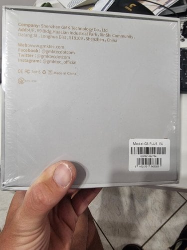 Περισσότερες πληροφορίες για "MINI PC GMKTEC G3 PLUS."