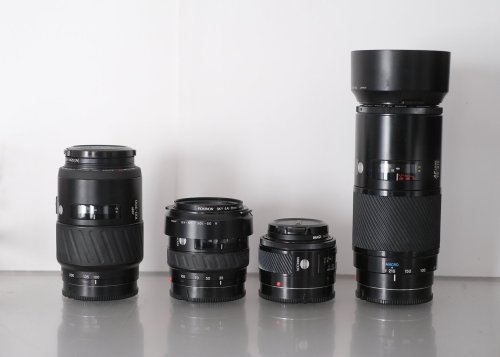 Περισσότερες πληροφορίες για "ΦΑΚΟΙ MINOLTA  A MOUNT"