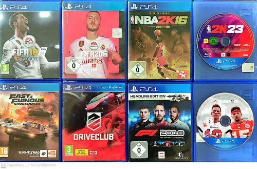Περισσότερες πληροφορίες για "PS4 Sport Games από 5€ - Θεσσαλονίκη"