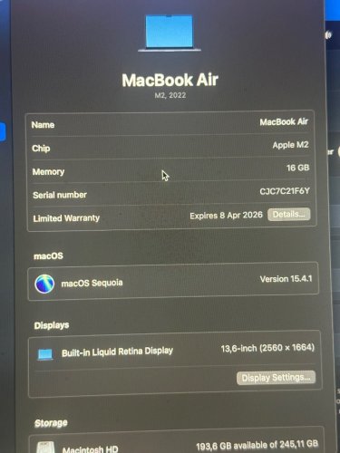 Περισσότερες πληροφορίες για "Air 13 m2 2022"