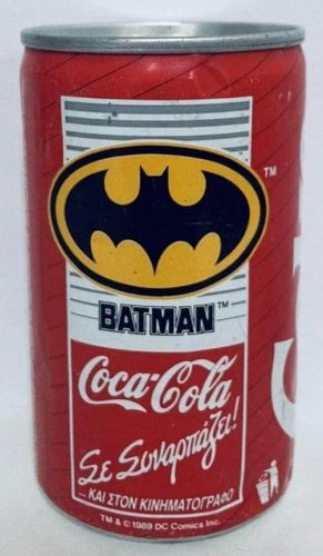 Περισσότερες πληροφορίες για "Batman Κουτάκι Coca Cola"