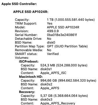 Περισσότερες πληροφορίες για "MacBook Pro 16 M1 Max 32GB RAM 1TB SSD"