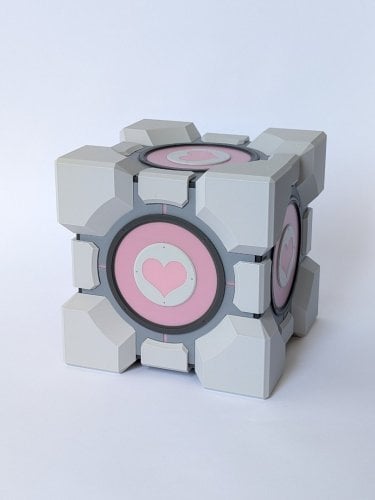 Περισσότερες πληροφορίες για "Φιγούρα Portal 2 Companion Cube (Κλίμακα 1:4)"