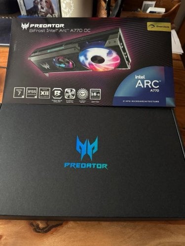 Περισσότερες πληροφορίες για "Acer Predator BiFrost Intel Arc A770 OC 16GB"