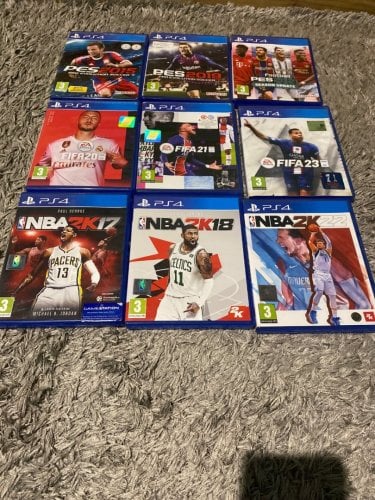 Περισσότερες πληροφορίες για "9 PES + FIFA + NBA 2K PS4 Games"