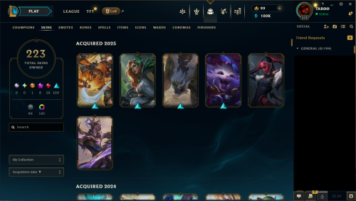 Περισσότερες πληροφορίες για "League of Legends account (LoL)"