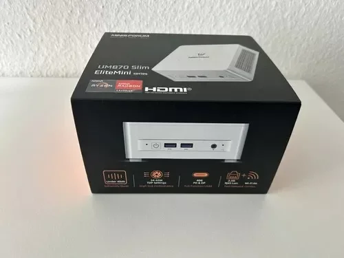 Περισσότερες πληροφορίες για "minisforum um 870 slim htpc"