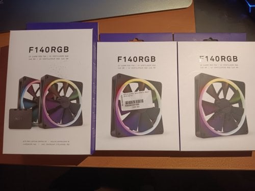 Περισσότερες πληροφορίες για "NZXT F140 RGB Fans"