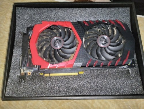Περισσότερες πληροφορίες για "MSI GeForce GTX 1060 GAMING X 6G"