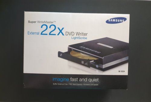 Περισσότερες πληροφορίες για "Samsung WriteMaster DVD-RW SH-S224Q"