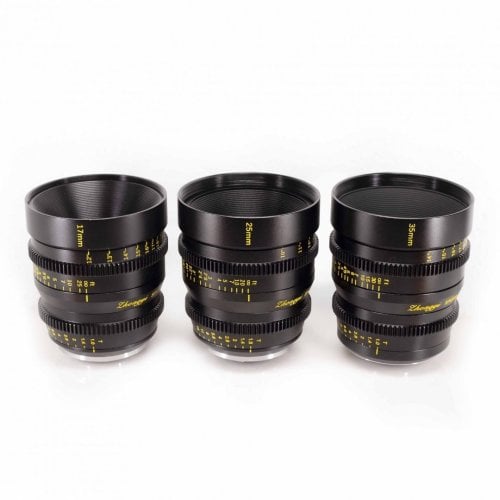 Περισσότερες πληροφορίες για "ZY Optics Speedmaster Cinema Lens T1.0 MFT Combo Set"