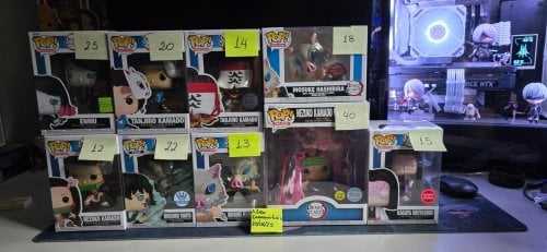 Περισσότερες πληροφορίες για "Funko pop , one piece , anime , marvel , bleach , demon slayer jujutsu kaisen , naruto ."