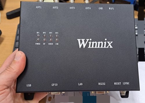Περισσότερες πληροφορίες για "Winnix UHF Rfid Fixed Reader + Antennas"