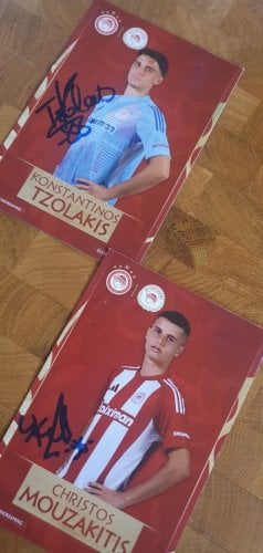 Περισσότερες πληροφορίες για "2 αυτογραφα ολυμπιακου σεζον 24-25"