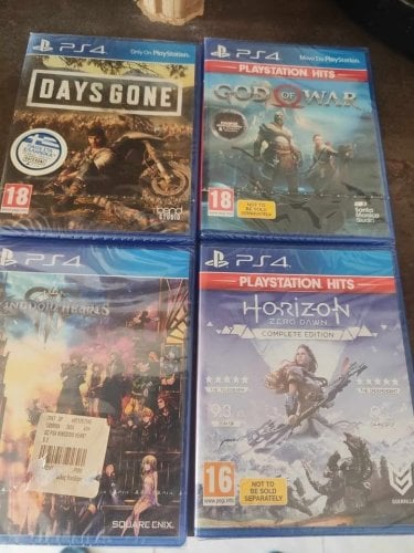 Περισσότερες πληροφορίες για "ΠΑΚΕΤΟ ps4 games ( 4 ΠΑΙΧΝΙΔΙΑ ΣΕ ΚΑΤΑΣΤΑΣΗ ΚΑΙΝΟΎΡΓΙΟΥ -ζελατινα-)"
