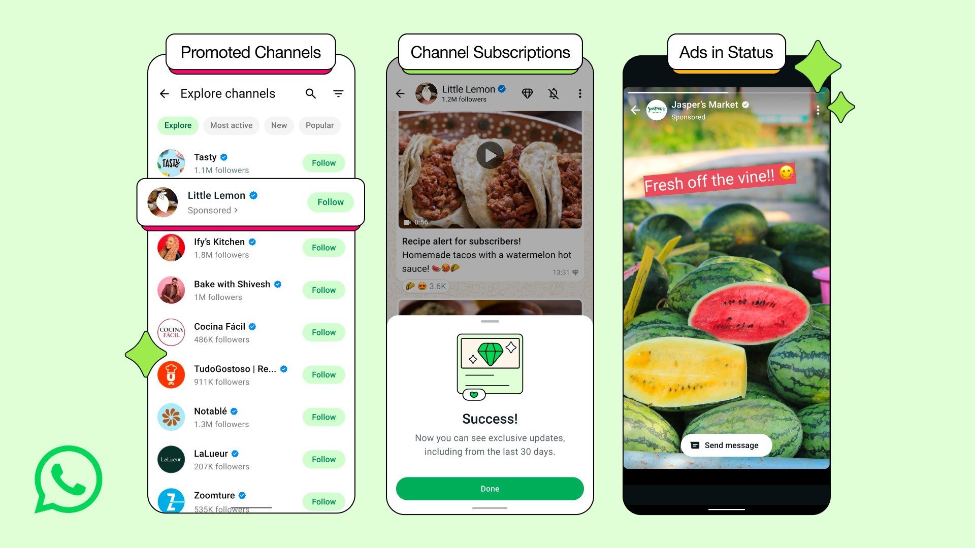Περισσότερες πληροφορίες για "Το WhatsApp λανσάρει διαφημίσεις για πρώτη φορά στην ιστορία του"