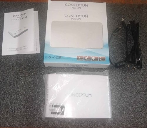 Περισσότερες πληροφορίες για "UPS MINI Conceptum - προστασια ηλεκτρονικων συσκευων"