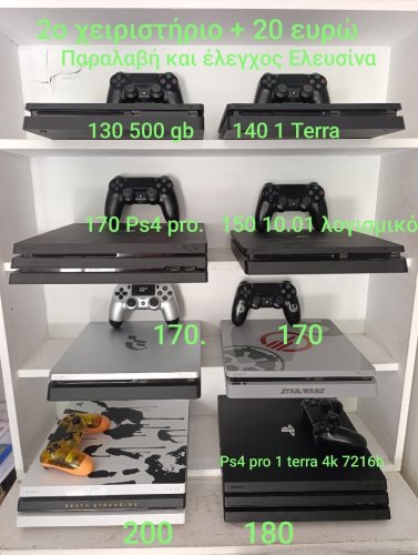 Περισσότερες πληροφορίες για "Ps5 Ps4 psportal switch 13 κονσόλες"