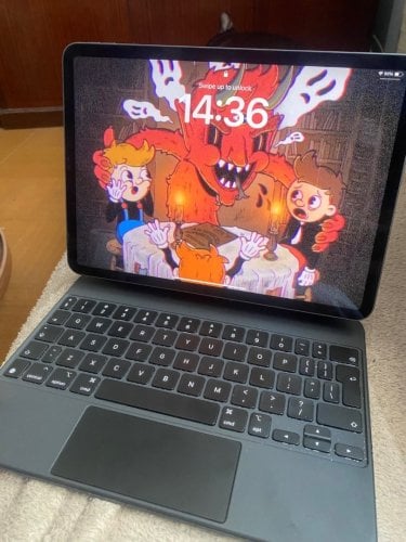 Περισσότερες πληροφορίες για "iPad Pro 11” 3rd gen 128GB + Magic Keyboard + Apple Pencil 2nd gen"