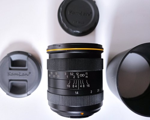 Περισσότερες πληροφορίες για "KAMLAN 28mm f1.4 MF για FUJIFILM"