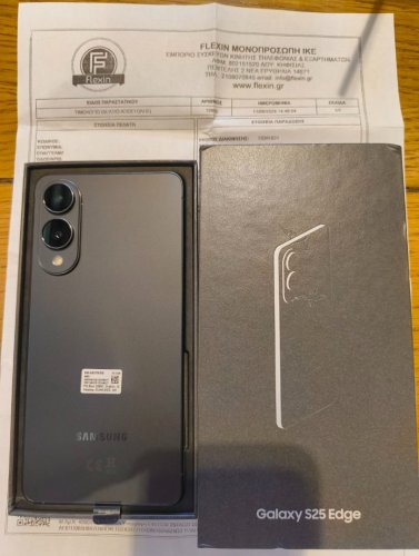 Περισσότερες πληροφορίες για "SAMSUNG GALAXY S25 EDGE 12RAM/512 GB ΧΡΩΜΑ BLACK TITANIUM 5 ΗΜΕΡΩΝ ΧΡΗΣΗ ΣΑΝ ΚΑΙΝΟΥΡΓΙΟ"
