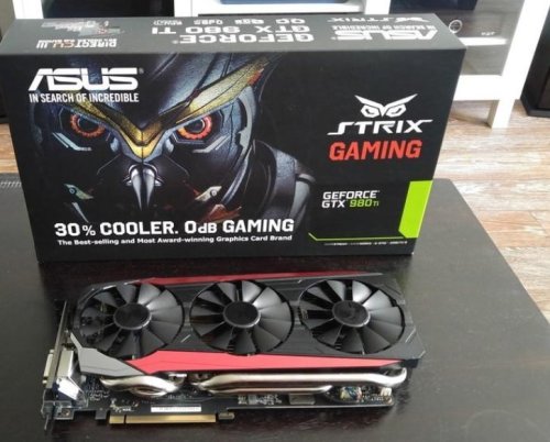 Περισσότερες πληροφορίες για "ASUS NVIDIA GeForce GTX 980 TI"