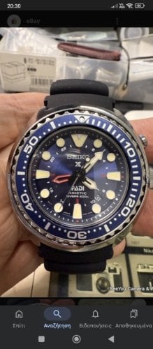 Περισσότερες πληροφορίες για "Seiko PADI GMT"