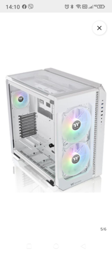 Περισσότερες πληροφορίες για "Thermaltake View 51 TG ARGB Snow (Midi Tower/Άσπρο)"