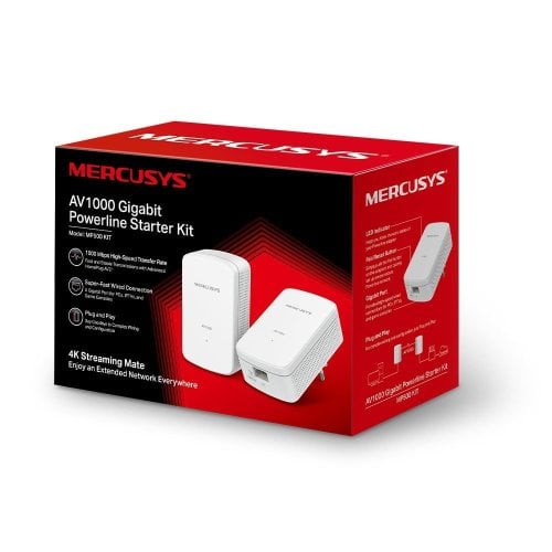 Περισσότερες πληροφορίες για "Mercusys AV1000 Powerline"