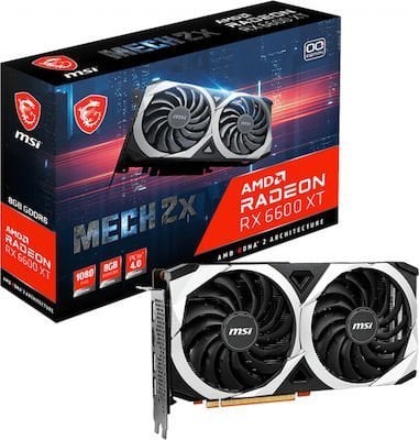 Περισσότερες πληροφορίες για "MSI Radeon RX 6600 XT 8GB GDDR6 Mech 2X OC"