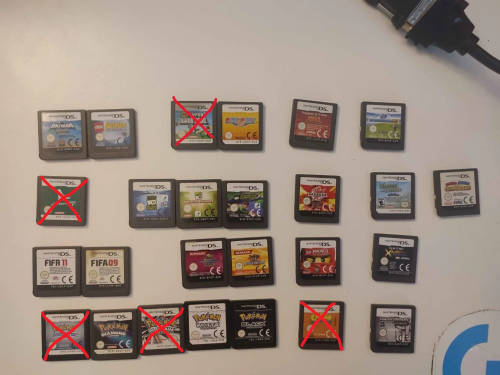 Περισσότερες πληροφορίες για "Κασέτες για Nintendo DS απο 5€ έως 80€ (Cartridge only)"