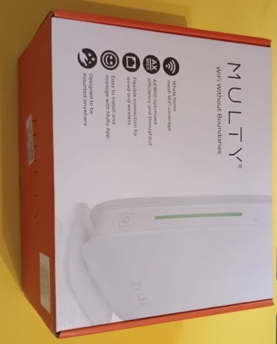 Περισσότερες πληροφορίες για "Zyxel Multy M1 WiFi Mesh Network Access Point Wi‑Fi 6 Dual Band (διπλό Kit)"