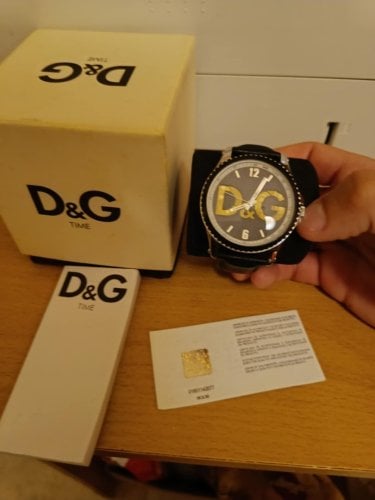Περισσότερες πληροφορίες για "Dolce & Gabbana D&G Black Leather Strap DW0702"