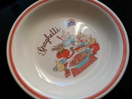 Περισσότερες πληροφορίες για "Stella Pasta Spaghetti Promotion Plate 22cm - ULTRA RARE"