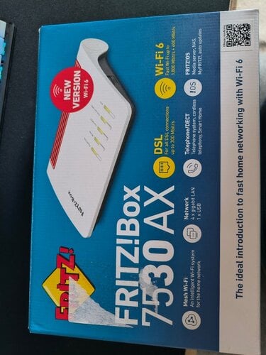Περισσότερες πληροφορίες για "AVM FRITZ!Box 7530 AX"