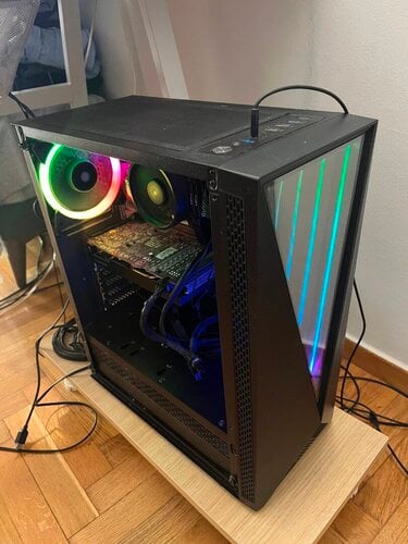 Περισσότερες πληροφορίες για "Gaming PC με Ryzen 5 5600X & RX 6600 XT | Άριστη κατάσταση"