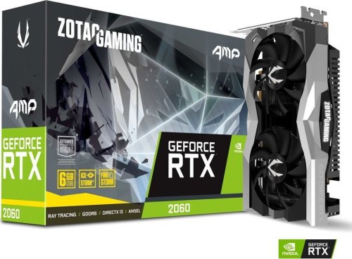 Περισσότερες πληροφορίες για "Zotac GeForce RTX 2060 6GB GDDR6 AMP Κάρτα Γραφικών PCI-E x16 3.0 με HDMI και 3 DisplayPort"