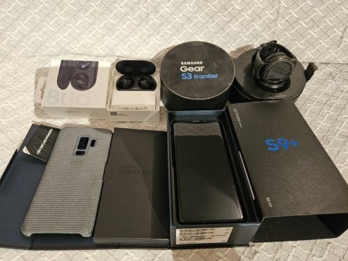 Περισσότερες πληροφορίες για "Samsung Galaxy S9+ SM-G965F/DS (Μαύρο/64 GB) & Galaxy Buds & Gear S3 Frontier"