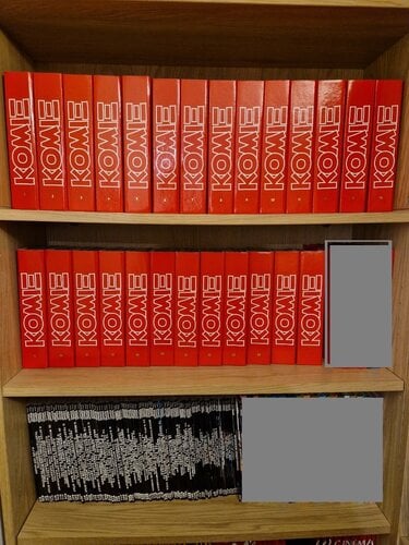 Περισσότερες πληροφορίες για "Ολόκληρη η συλλογή του Περιοδικού "Κόμιξ" >400 τεύχη! Μοναδική στην Ελλάδα!"