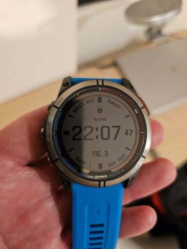 Περισσότερες πληροφορίες για "Garmin quatix 7X Solar (51mm/Γκρι/Πολυμερές, Τιτάνιο)"
