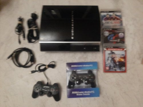 Περισσότερες πληροφορίες για "SONY PLAYSTATION 3 fat 500 gb Παιχνιδομηχανη ( PS3 fat ) Κονσόλα 3 παιχνιδια μοντελο CECHL04 ps3"