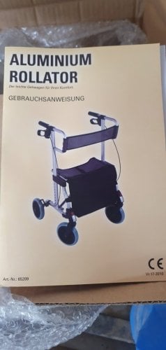Περισσότερες πληροφορίες για "Αluminium Rollator απο γερμανια"